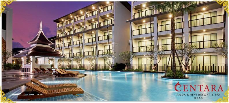 Centara Anda Dhevi Resort & Spa Krabi Krabi town Exterior foto